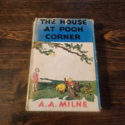 The House At Pooh Corner By A. A. Milne HCDJ 1945 134th Print  Dutton  