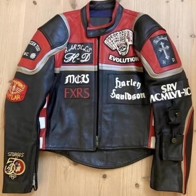 Harley Davidson leather motorcycle jacket - MCU FXRS Genuine Cowhide