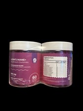 2 Pack DR. MORITZ Lions Mane Gummies 120ct Total Mushroom Blend 300mg EXP 12/26