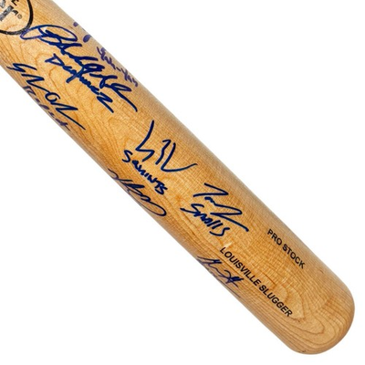 #ad #ad The Sandlot Cast Signed Louisville Slugger Blonde Baseball Bat Beckett $158.95