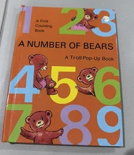 A FIRST COUNTING BOOK  A NUMBER OF BEARS  A HALLMARK CHILDREN'S POP-UP  BOOK  VG