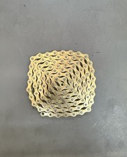 Gold YBN Bicycle Chain 1 Speed 1/2x1/8, 112L