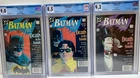 Lot of 3 CGC Graded Batman Comics #426, #427, #429, Death In A Family, Free Ship