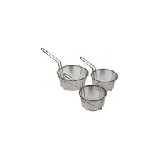 Winco FBRS-11 11.5 Round Wire Fry Basket