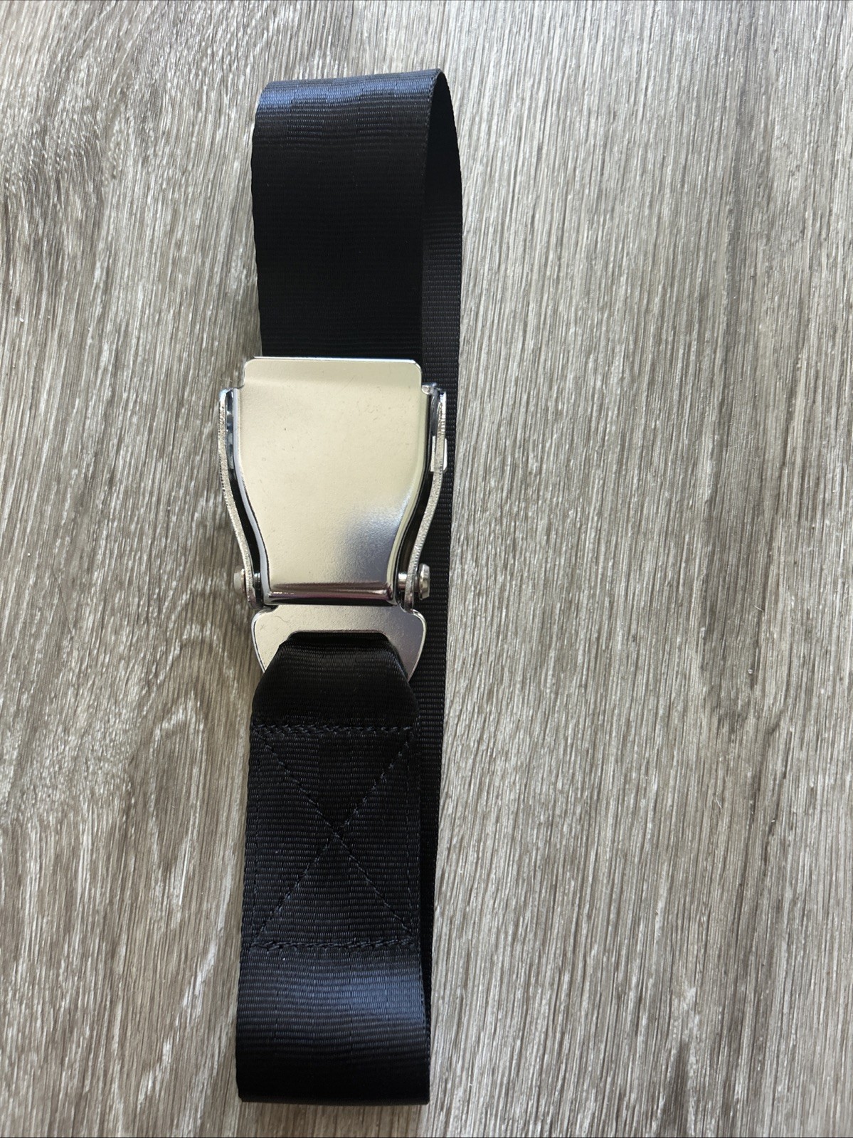 Universal Aviation Aircraft Seat Extended Lengthened Safety Belt New black