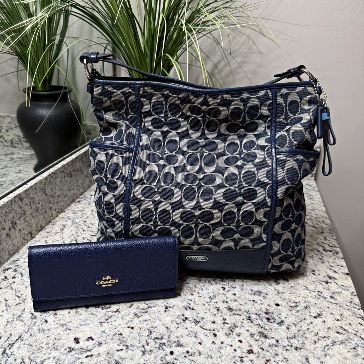 Coach Hobo Bags Blue Bags & Handbags for Women for sale | eBay