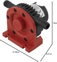 Wolfcraft Pumpe Mit KunststoffgehäUse (1300 L/H) I 2202000 I Zum Abpumpen Von Fl