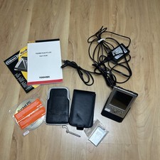 Toshiba e310 Pocket PC Handheld Computer Cradle, Manuals, CD, Stylus For Parts