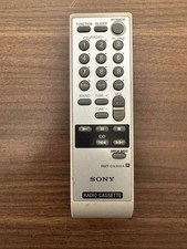 Sony Radio Cassette Remote Silver Model RMT-C350A
