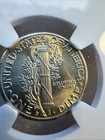 1943 D 90% Silver Mercury Dime NGC MS63 FB  Full Bands — photo 5