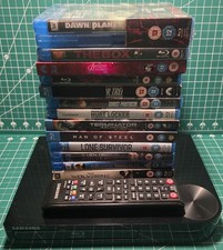 Samsung BD-F5100 Blu-ray & DVD Player With Blu-Ray Movie Tested & Working