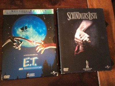 Steven Spielberg [4 DVD] E.T. Der Außerirdische + Schindlers Liste (Special Ed.)