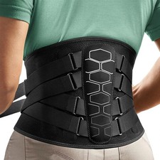 Copper Fit X-Back Brace for Lower Back Pain, Lumbar Support, Large/XLarge 