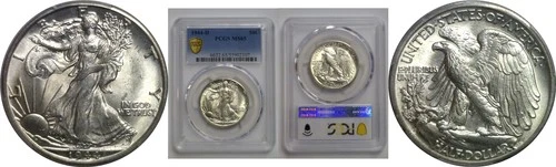 1944-D Walking Liberty Half Dollar   PCGS MS-65