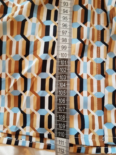 women's dress Debenhams Principles Size M Pale Blue Geometric - Picture 3 of 4
