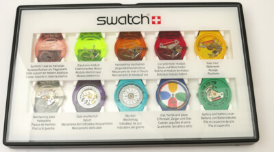 SWATCH 10 Step Production SHOWCASE  II - Swatch Spezial - CLUBPACK1