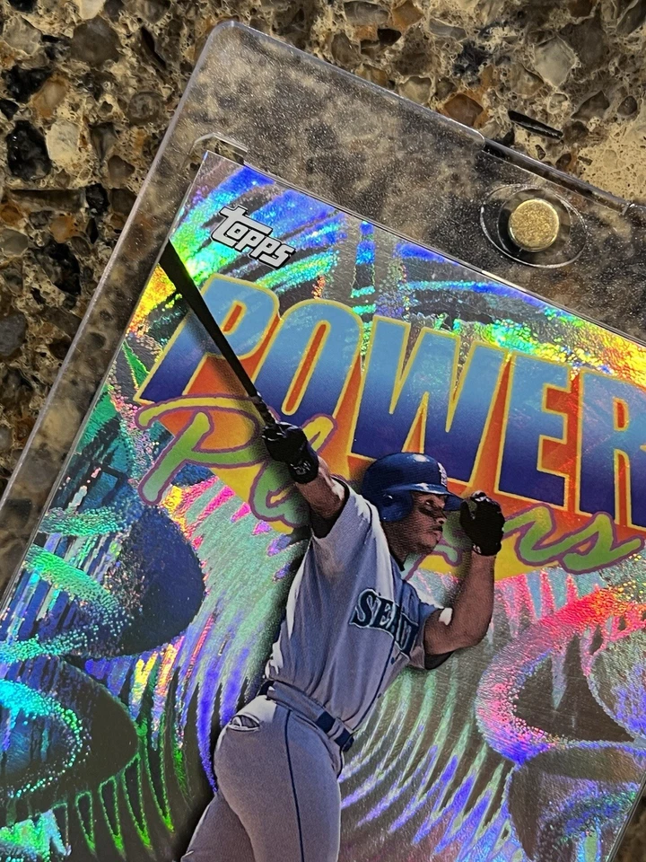 Ken Griffey Jr. 1999 Topps Power Players Holo Foil Gem Mint HOF Mariners - Image 3 of 4