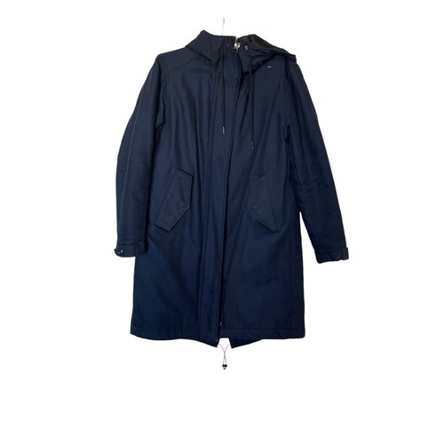 G-Star RAW Navy Winter Parka Jacket Size S - Picture 2 of 14