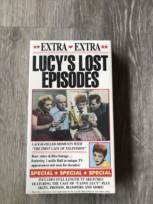 Lucys Lost Episodes VHS-Brand New Sealed