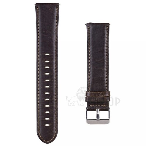 Leather Band Strap For Samsung Galaxy Watch 4 3 41/45mm 42/46mm Active 2 40 44mm - Picture 40 of 98