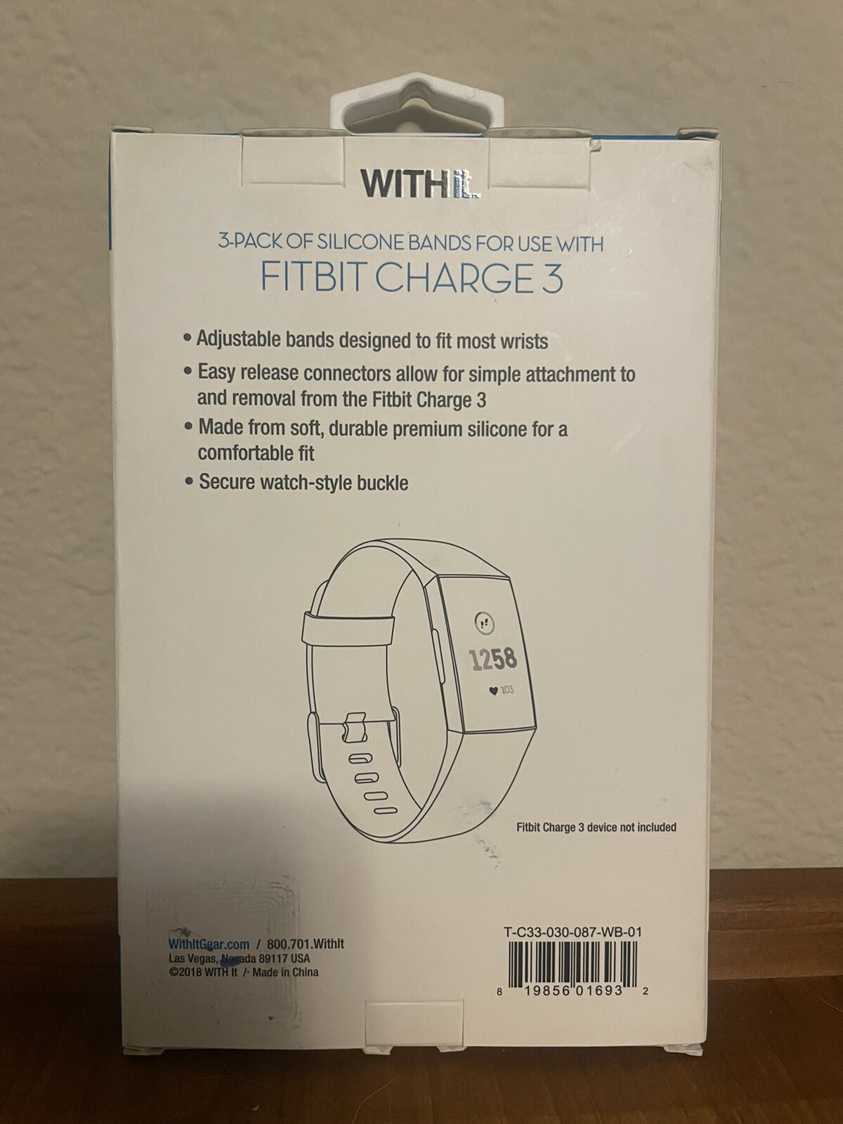 WITHit Replacement Band Compatible with Fitbit Ch… - image 2