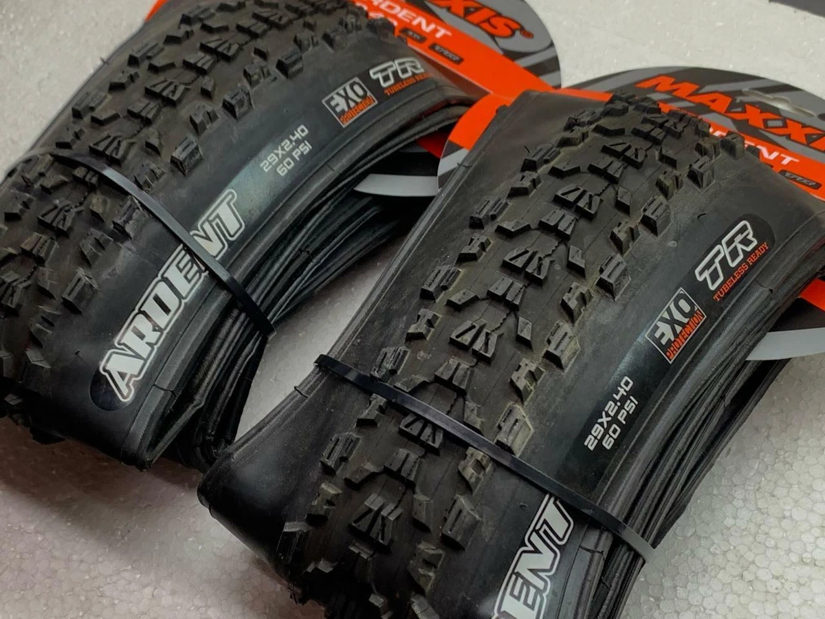 Pair Maxxis Ardent 29 x 2.4 EXO TR Tubeless tires TB96793100 2.40