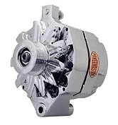 POWERMASTER Ford 100 Amp Chrome Alternator