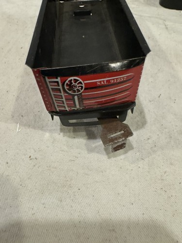 Marx 6 inch Tin Red 91257 Seaboard Gondola Good Shape - Picture 3 of 7