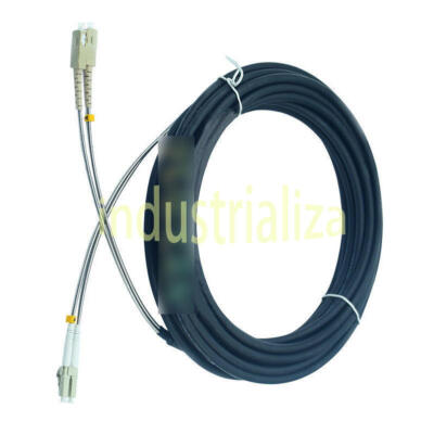 100M Outdoor Field Fiber Optic Patch Cord LC to SC Multi-Mode Duplex Fiber Cable