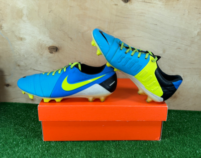 NIKE CTR360 サッカースパイク ブルー イエロー Nike CTR360 Maestri lll FG 525166-470 Elite Blue boots Cleats mens