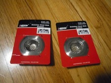 New 2 x Stainless Steel Drainer Basin Filter Mesh Sink Strainer