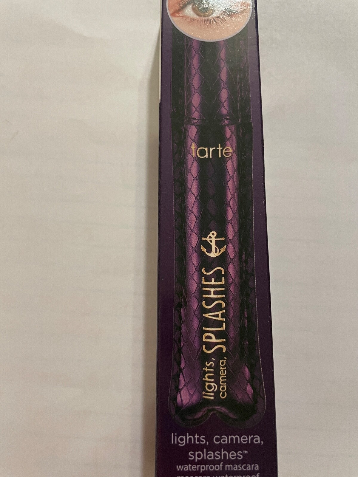 TARTE LIGHTS CAMERA SPLASHES MASCARA BLACK NEW IN BOX FULL SIZE eBay