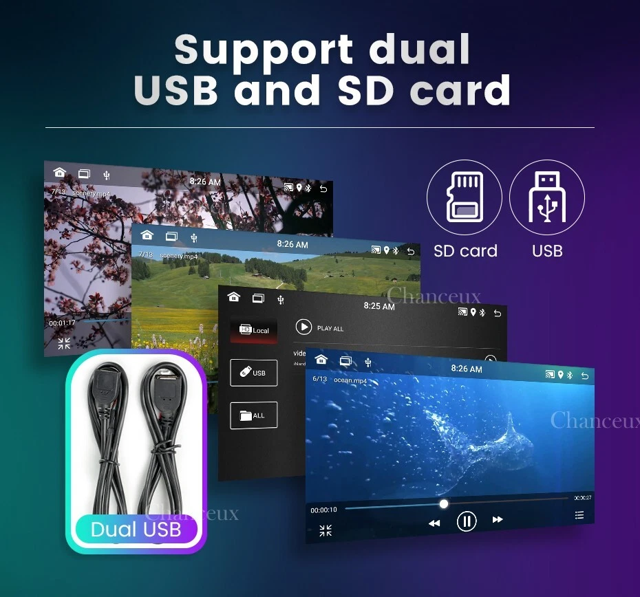 9"Android 13 Autoradio GPS SAT Navi Carplay DAB BT DVR For Ford Ranger 2012-2014 - Bild 4 von 4