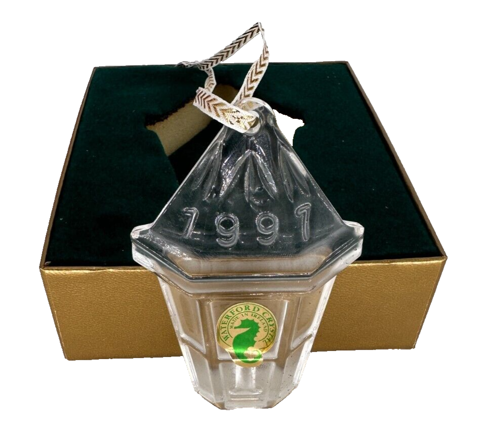 Waterford crystal ornaments collection lot of 8 eBay