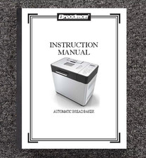 444 Automatic Bread Maker Instruction & Maint...