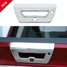 For Ford F150 15+ Chrome Tailgate Door Handle w/ Camera Trim Cover Accessories