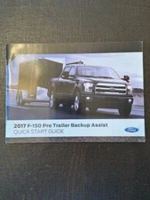 2017 FORD F-150 QUICK START GUIDE FOR TRAILER BACKUP ASSIST  17 1/PC SVT302
