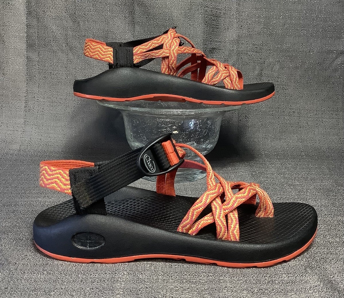 CHACO ZX/2 YAMPA VIBRAM Orange Hiking River Water Sandal J104018