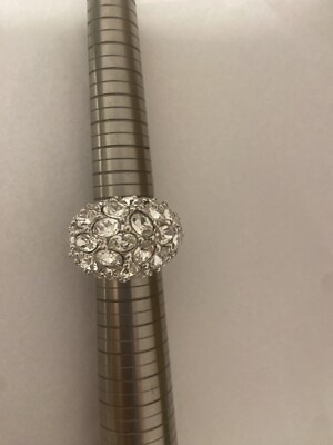 KJL crystal oval stones ring Size 6 and 7 $90