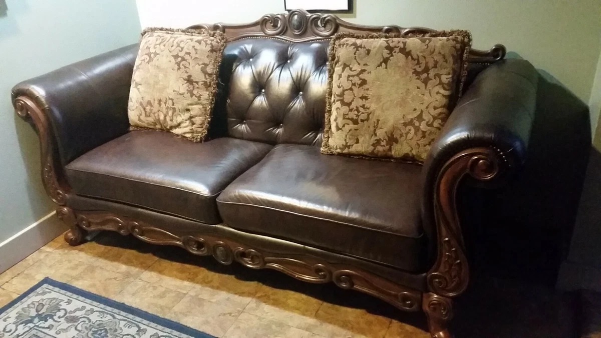 Brown Leather Couch Ashley Furniture