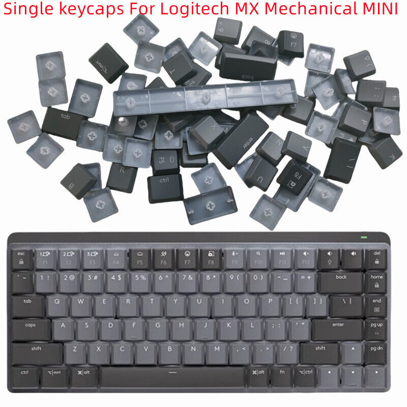 Logitech Circular Keycaps Replacement Keycaps for Logitech MX Mechanical/MX Mechanical Mini ...