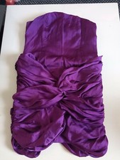 Dusk Label Purple Short Mini Statement dress- Size 10