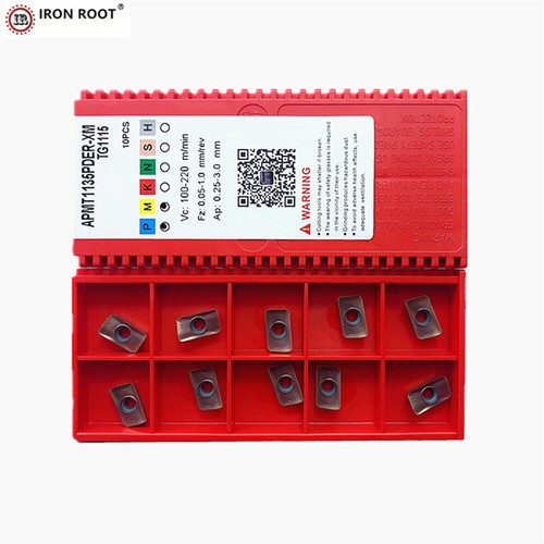 10P APMT1135PDER-XM TG1115 CNC milling cutter for milling carbide insert BAP300R - Picture 3 of 6