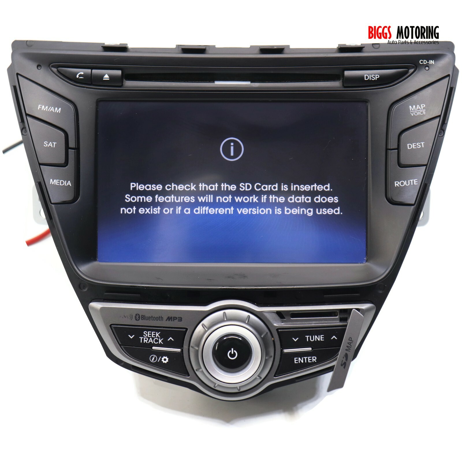 14 15 16 Hyundai Elantra Navigation GPS Screen Radio CD Mp3 BT SAT 