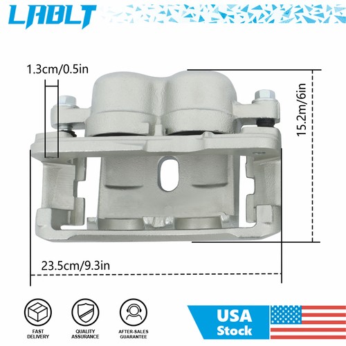 LABLT 2PCS Front Brake Calipers For Chevy Silverado 1500 Avalanche GMC Yukon - Picture 3 of 10