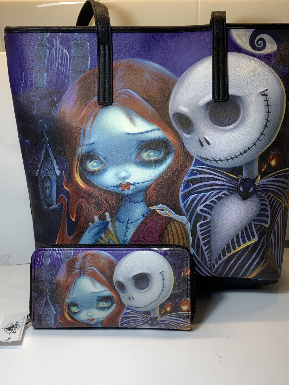 Nightmare Before Christmas Jack & Sally Tote Jasmine BecketGriffith