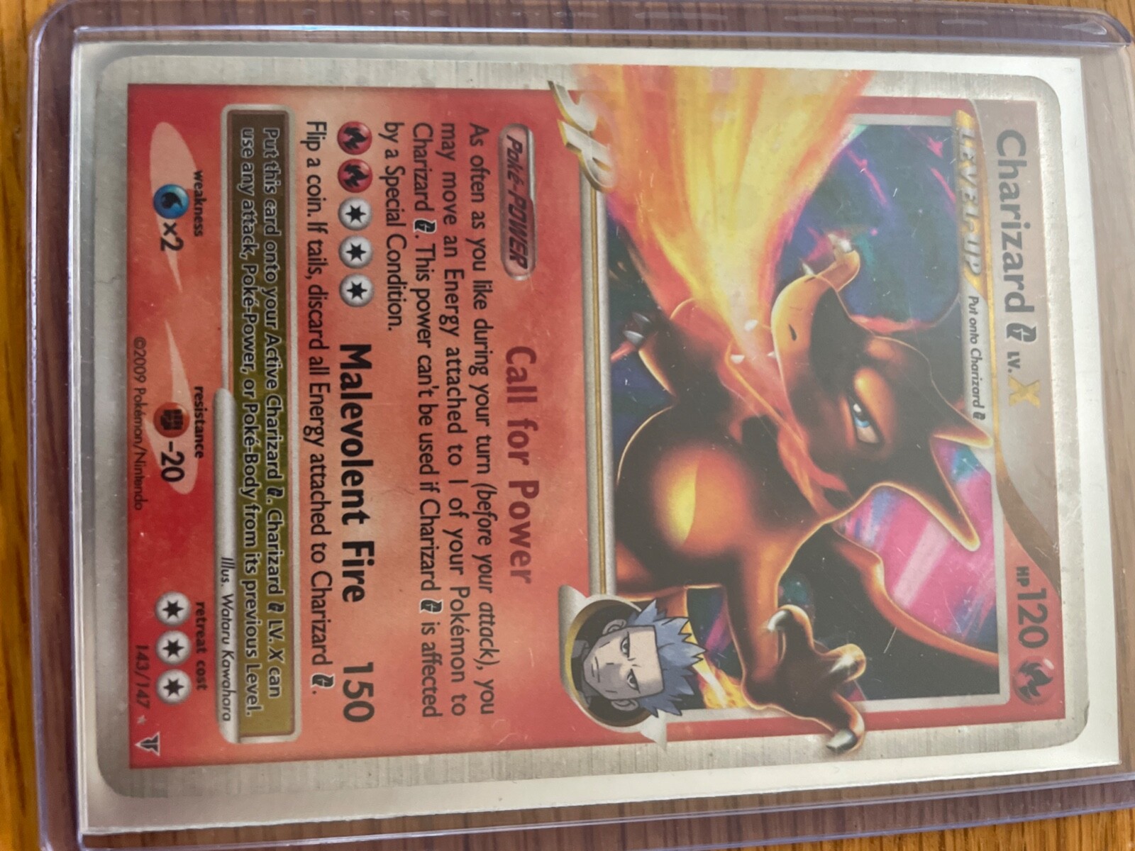 Pokémon TCG Charizard G LV.X Supreme Victors 143 Holo Rare Holo LV.X