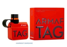 TAG UOMO ROSSO BY ARMAF EDP 3.4 OZ / 100 ML FOR MEN (NIB)SEALED