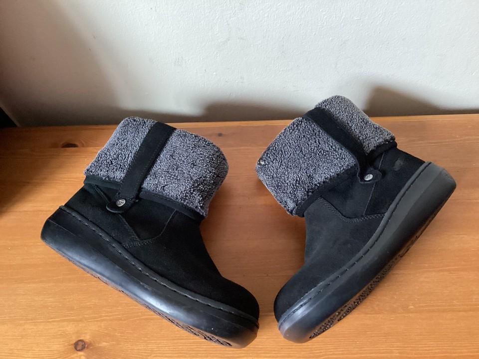 Rocket Dog Ladies Ankle Boots Slip Ons Women's Black Suede UK 4(37) eBay
