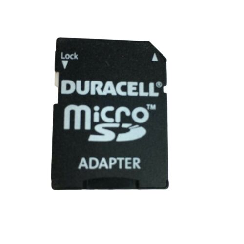 Carte adaptateur micro SD Duracell périphérique de transfert de données uniquement u - Photo 1/2